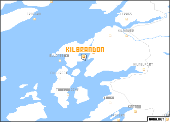 map of Kilbrandon