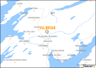 map of Kilbride