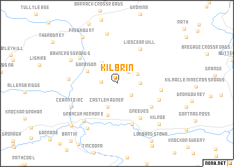 map of Kilbrin