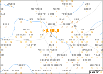 map of Kilbula