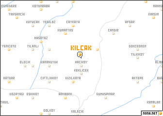 map of Kılçak