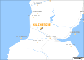 map of Kilchenzie