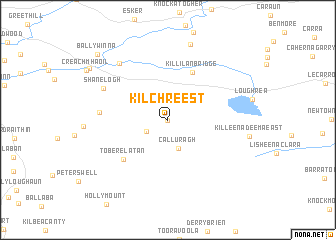 map of Kilchreest