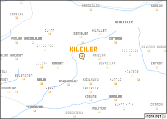 map of Kilciler