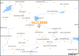 map of Kilclaran