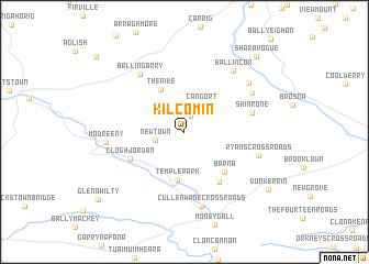 map of Kilcomin