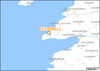 map of Kilconnell