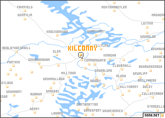 map of Kilconny