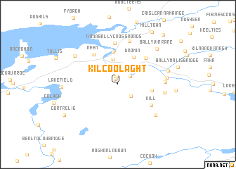 map of Kilcoolaght