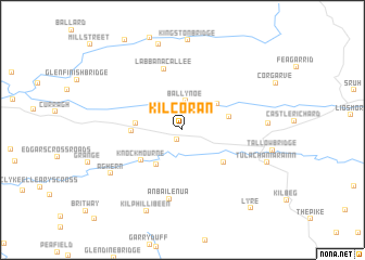 map of Kilcoran