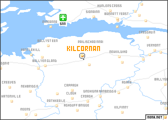 map of Kilcornan