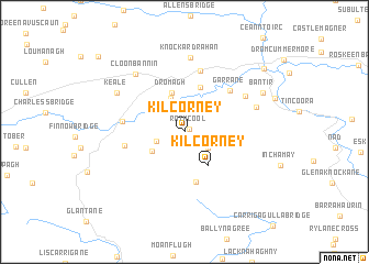 map of Kilcorney