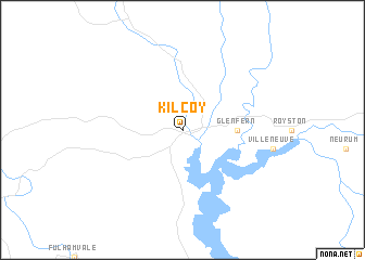 map of Kilcoy