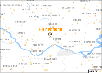 map of Kilcronagh