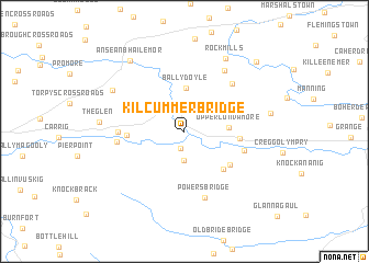 map of Kilcummer Bridge