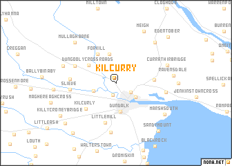 map of Kilcurry