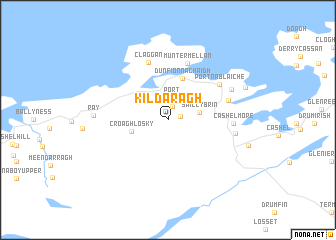 map of Kildaragh