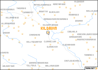 map of Kildavin