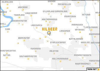 map of Kildeer