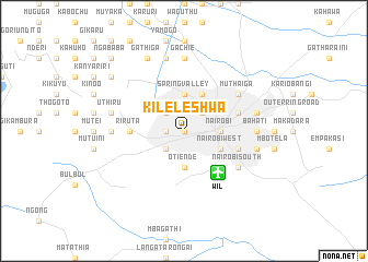 map of Kileleshwa