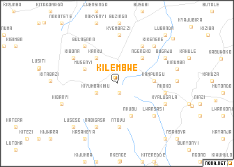 map of Kilembwe