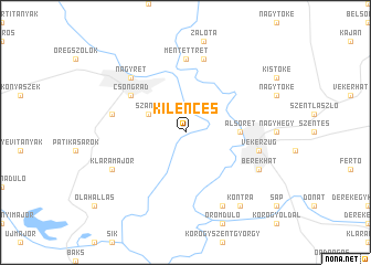 map of Kilences