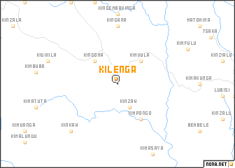 map of Kilenga