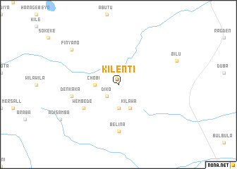 map of Kʼīlentī