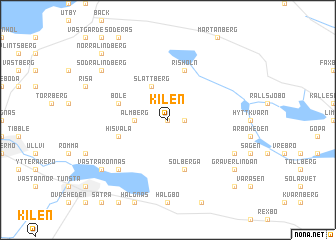 map of Kilen