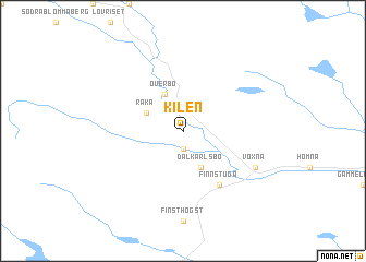 map of Kilen