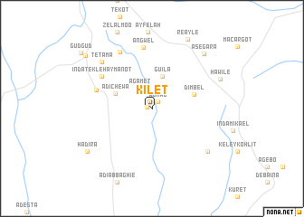 map of Kʼilet