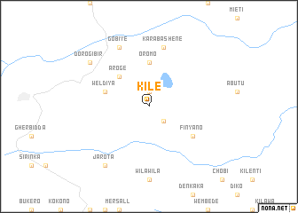 map of Kʼīlē