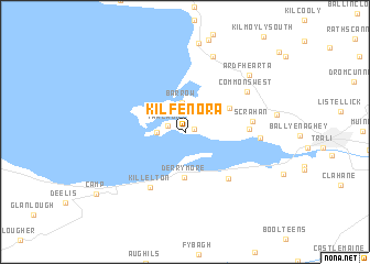 map of Kilfenora