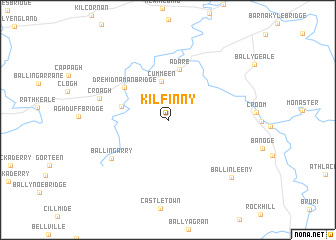 map of Kilfinny