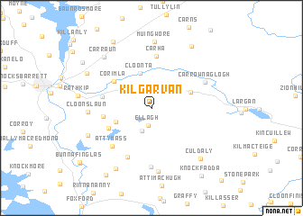 map of Kilgarvan