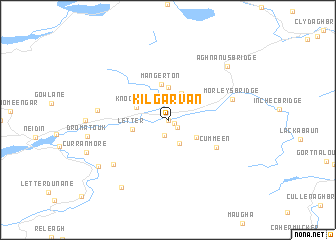 map of Kilgarvan