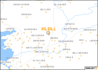 map of Kilgill