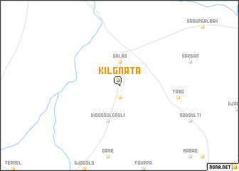 map of Kilgnata