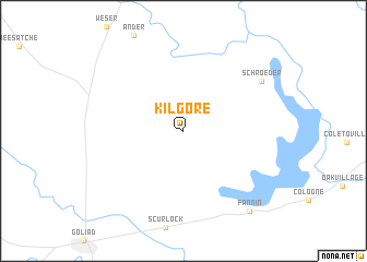 map of Kilgore