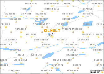 map of Kilhult