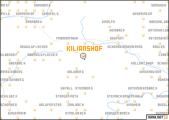 map of Kilianshof