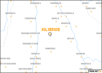 map of Kiliarivo