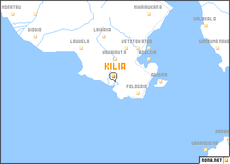 map of Kilia