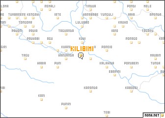 map of Kilibimi