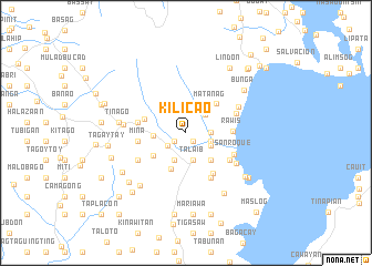 map of Kilicao