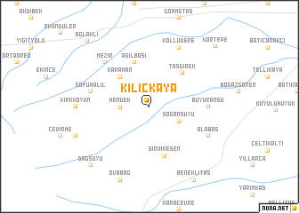 map of Kılıçkaya