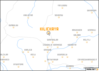 map of Kılıçkaya