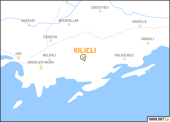 map of Kılıçlı