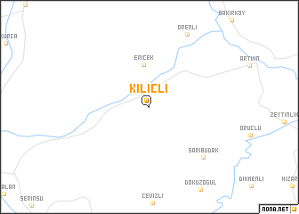 map of Kılıçlı