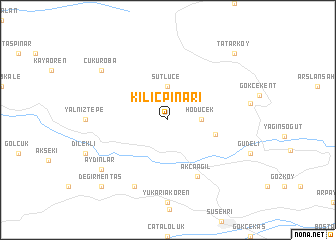 map of Kılıçpınarı